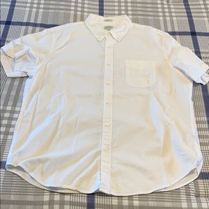 J. Crew Short Sleeve Oxford XL